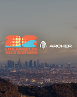 Multimedia PNG file for Archer Named Exclusive Air Taxi Partner For The Los Angeles Sports & Entertainment Commission, Will Serve As Official Los Angeles World Cup 2026 Host City Supporter And Official Partner For The Super Bowl LXI Host Committee