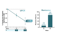 Figure 1. Clinically Meaningful Improvements in Proteinuria, Suggesting Remission (Graphic: Business Wire)