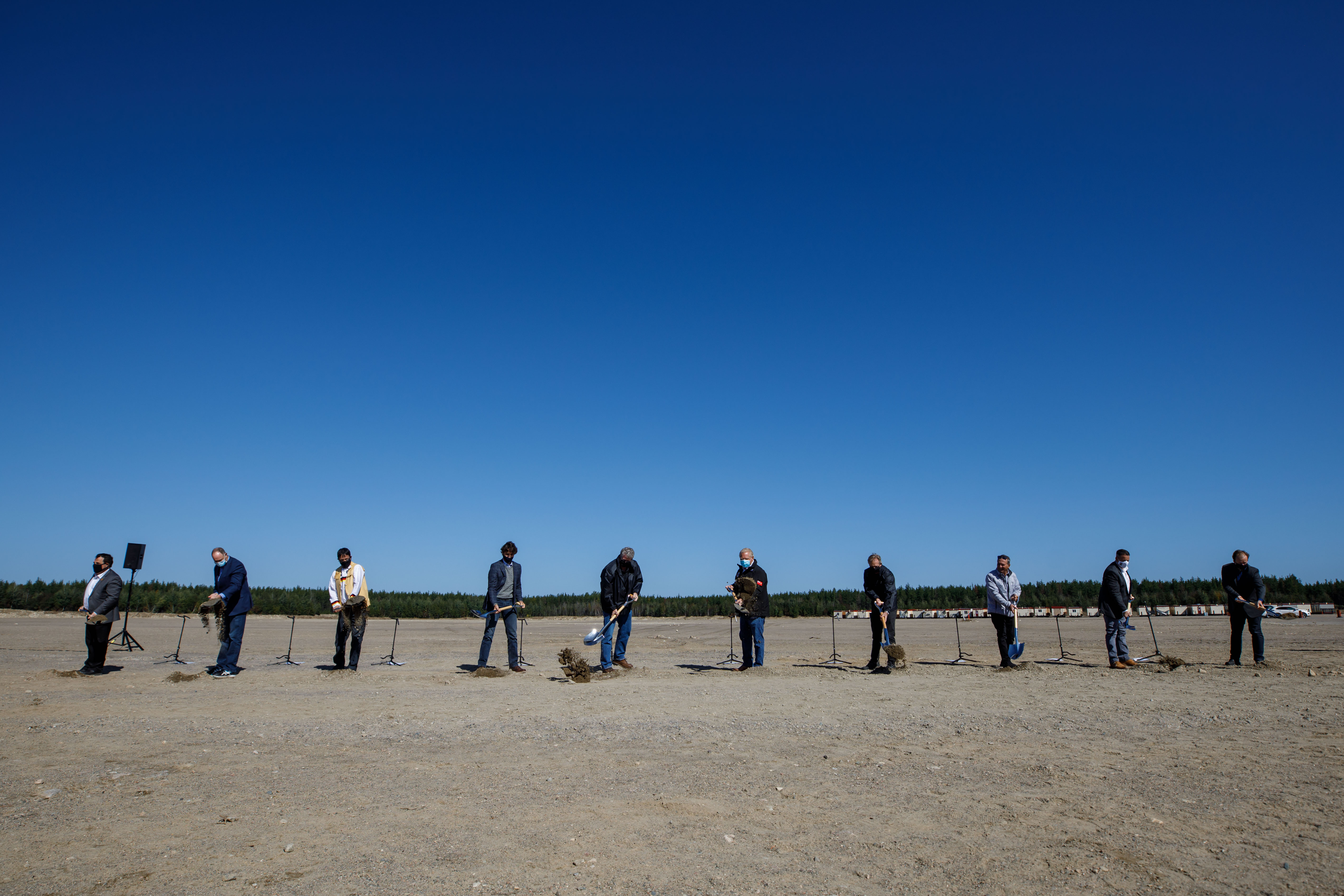 IAMGOLD Corporation - Côté Gold Project ground-breaking ceremony ...