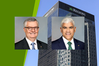 Regions Chief Financial Officer David Turner, left, will retire March 31, 2026, following a nearly 40-year career in auditing and finance. Anil Chadha, right, who currently serves as Regions’ Controller and head of Corporate Finance, will succeed Turner as Chief Financial Officer.