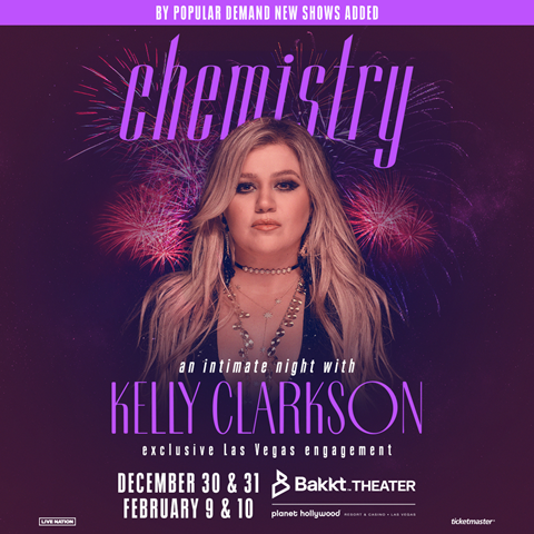 Due To Extraordinary Demand Kelly Clarkson Announces Four Additional ...