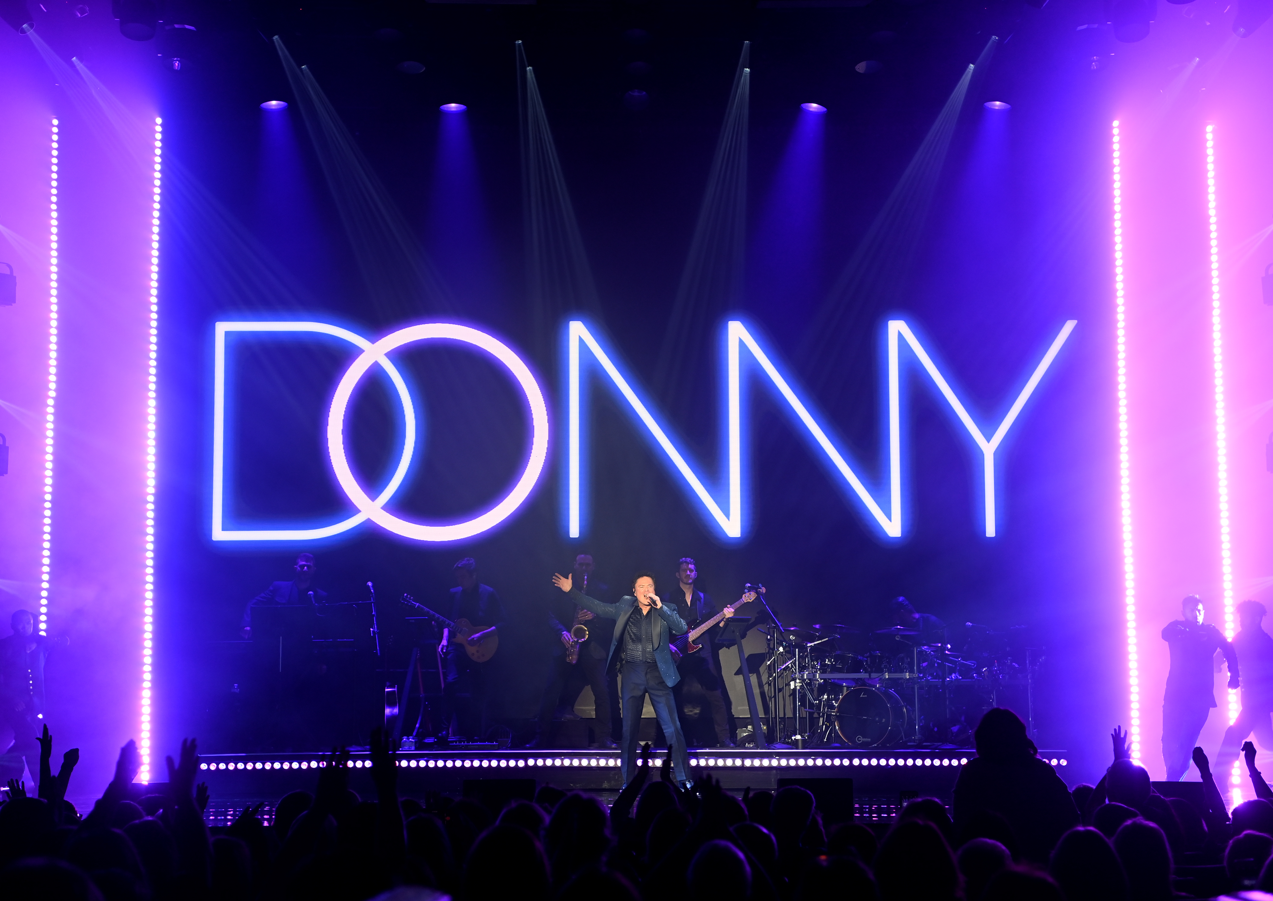 Donny Osmond lawsuit concerto Harrah's Las Vegas sfera luminosa incidente