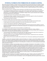 - Potential Payments Upon Termination or Change in Control