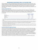 Independent Registered Public Accounting Firm