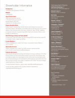 Shareholder Information