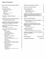 Table of Contents