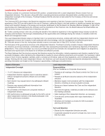 Leadership Structure and Roles