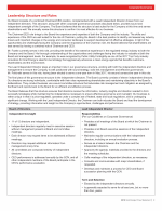 Leadership Structure and Roles