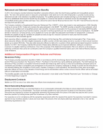- Additional Compensation Program Features and Policies