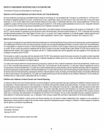 - Report of Independent Registered Public Accounting Firm