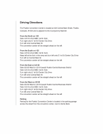 Driving Directions