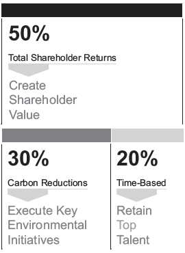 Long-Term Incentive Grants Chart