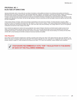 Proposal No. 1 - Election of Directors