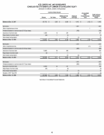 - Consolidated Statements of Common Stockholders' Equity