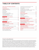 Table of Contents