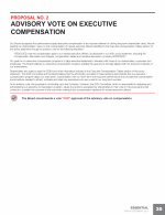 Proposal No. 2 - Advisory Vote on Executive Compensation