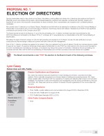 Proposal No. 1 - Election of Directors