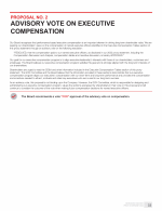Proposal No. 2 - Advisory Vote on Executive Compensation