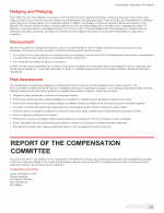 Report of the Compensation Committee