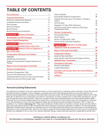 Table of Contents