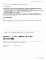 Report of the Compensation Committee