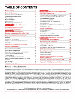 Table of Contents