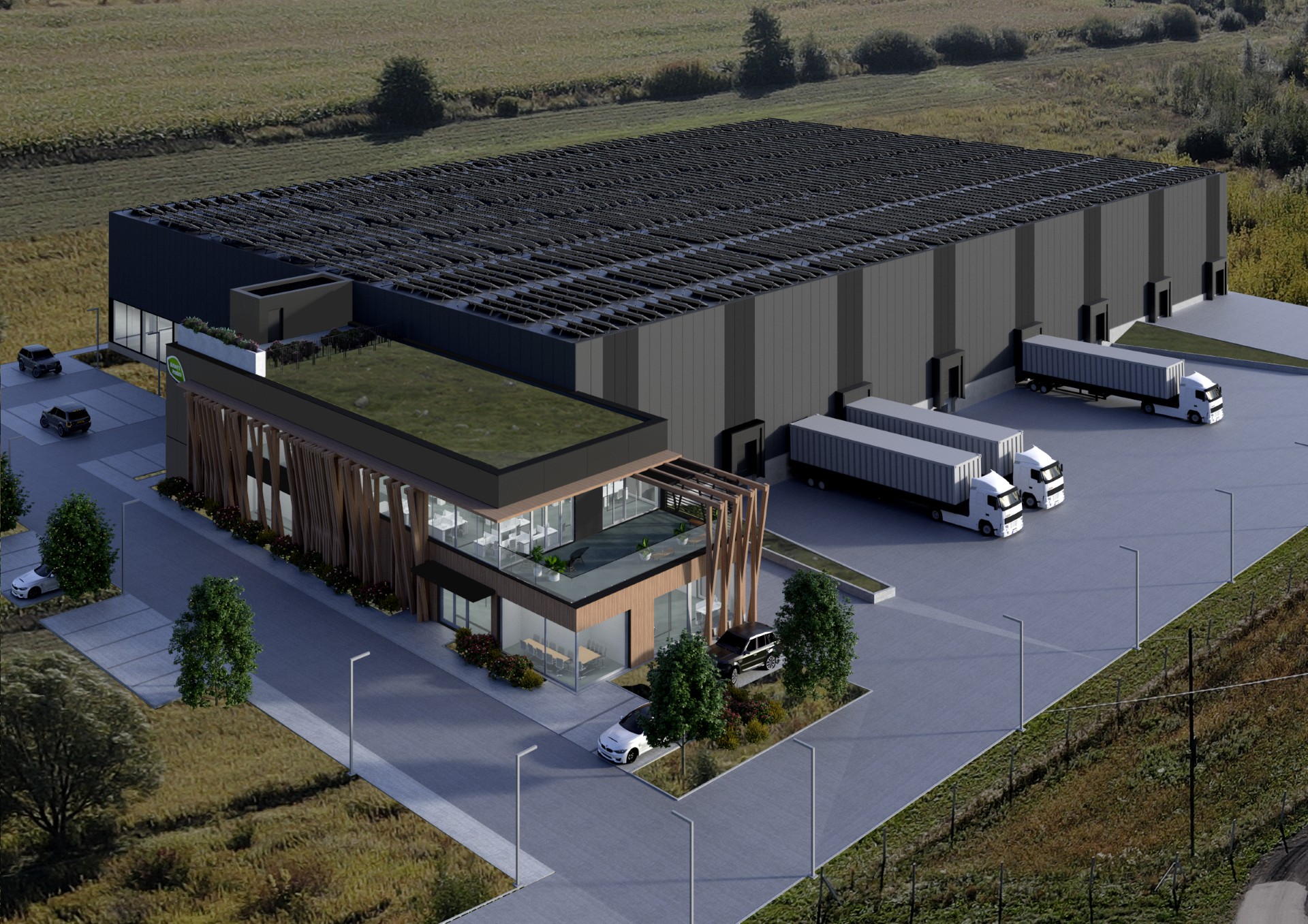 Rendering of Nature's Produce new Central Distribution and Ripening Center