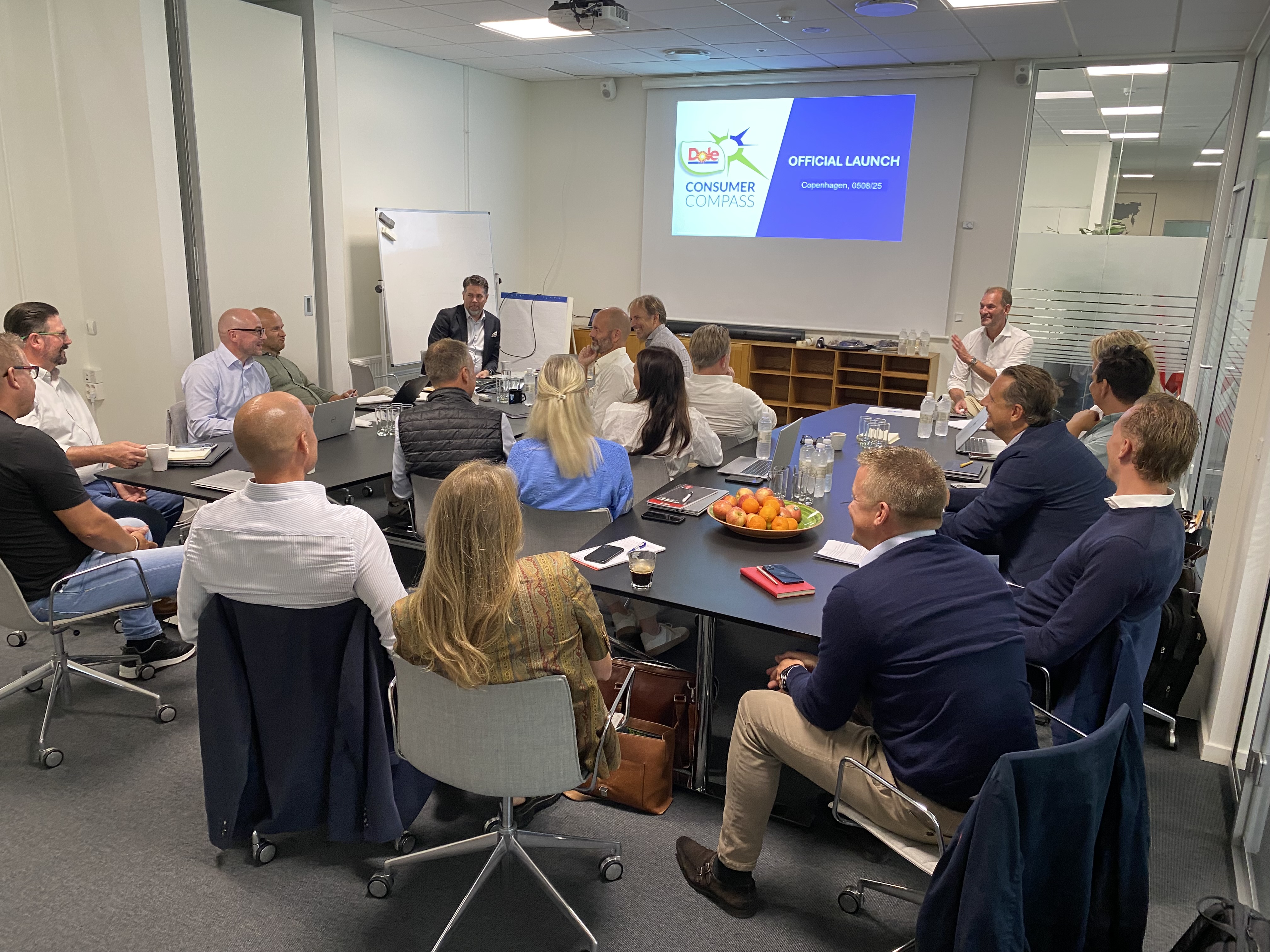 Photo’s of Dole Consumer Compass launch event in Copenhagen, Denmark.