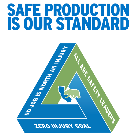 Safe Production is our Standard safety graphic