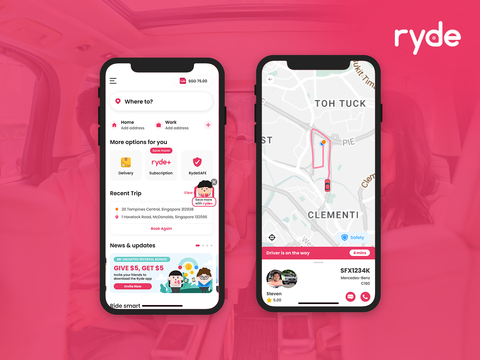 Ryde Supercharges Mobility with AI-Driven App Revamp. (PHOTO: RYDE)
