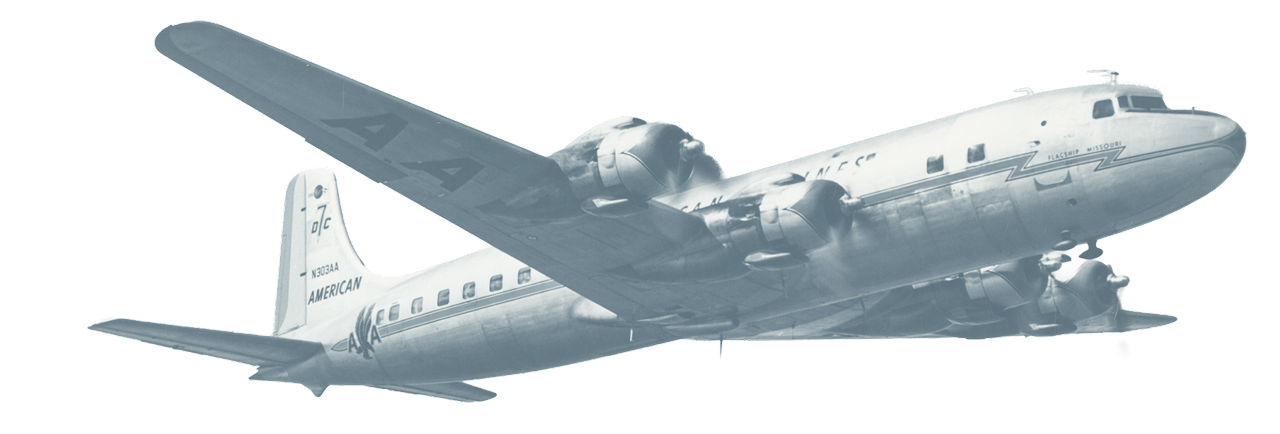 black and white plane