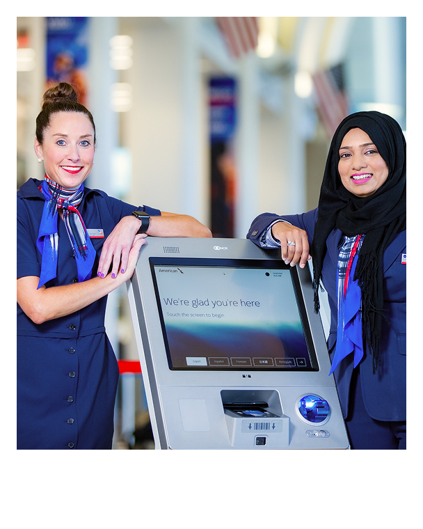 Airport lounge with tarmac view