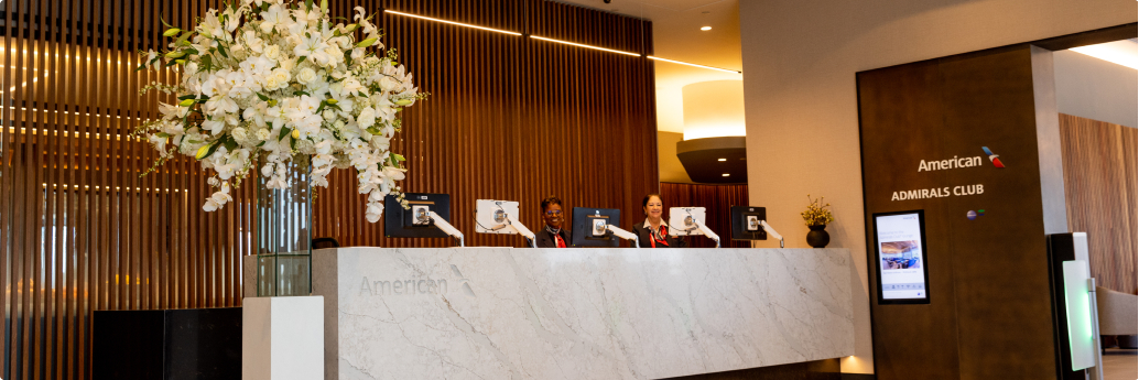 Provisions by Admirals Club lounge