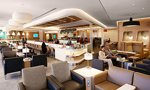 Flagship Lounge Expansive Seating