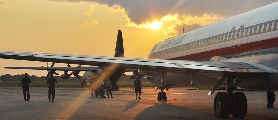 American operates airlift for Harvey evacuees American Airlines