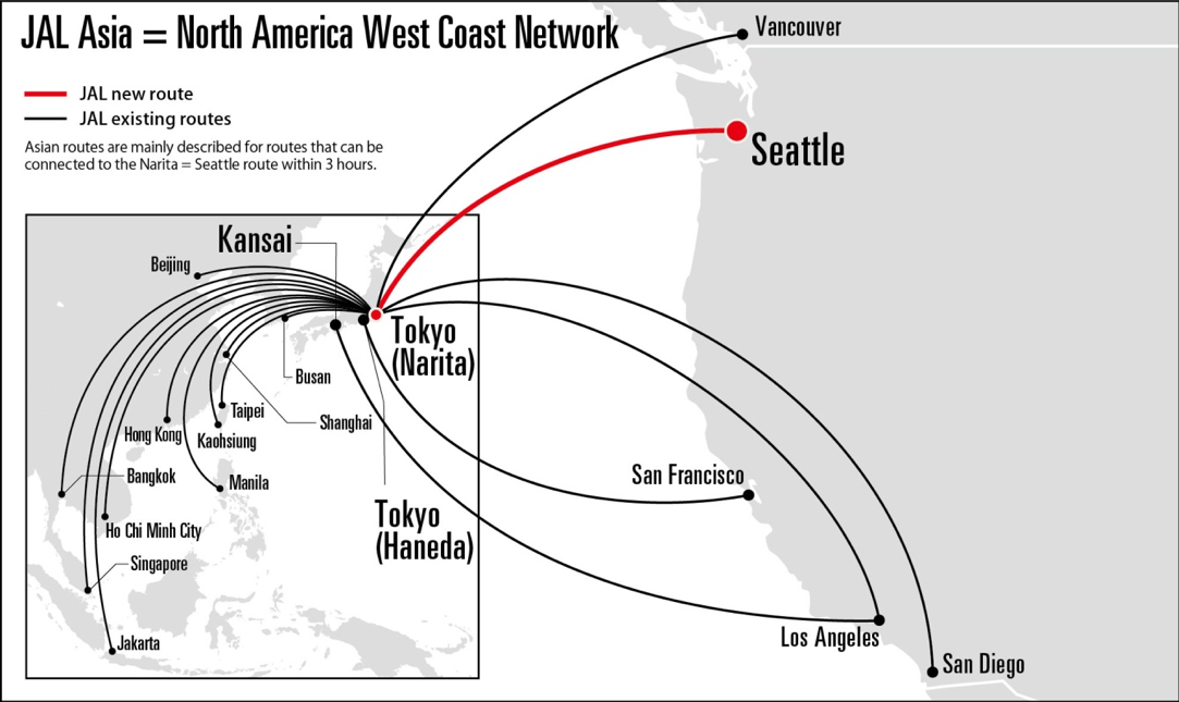 Japan Airlines and American Airlines Announce Nonstop to Seattle, Strengthening Pacific Joint Business International Network - American Airlines Newsroom