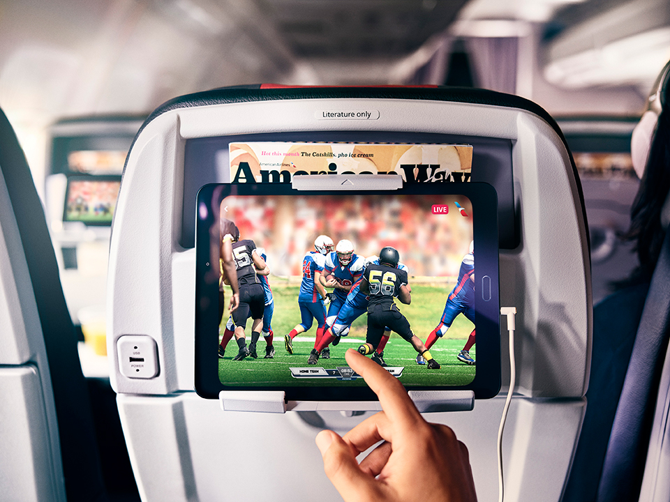 Watch This: American Airlines Turns on Free Live TV for Domestic Flights - American  Airlines Newsroom
