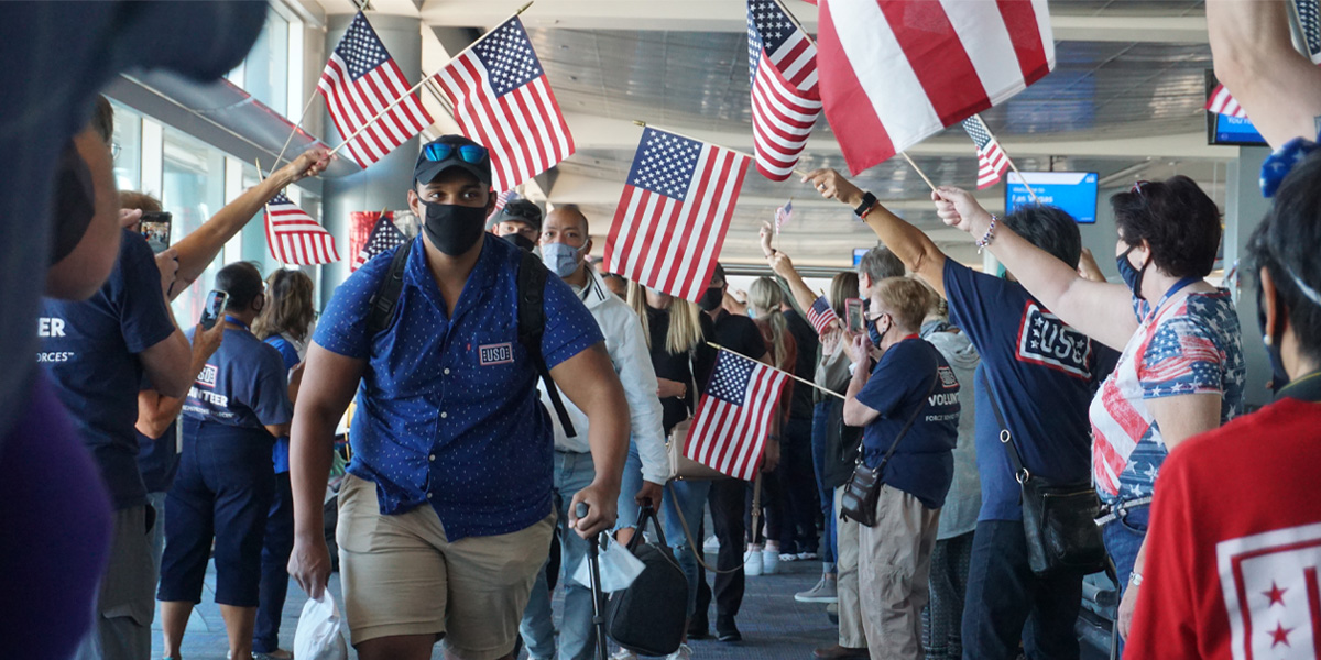 Honoring veterans and active military for Salute to Service