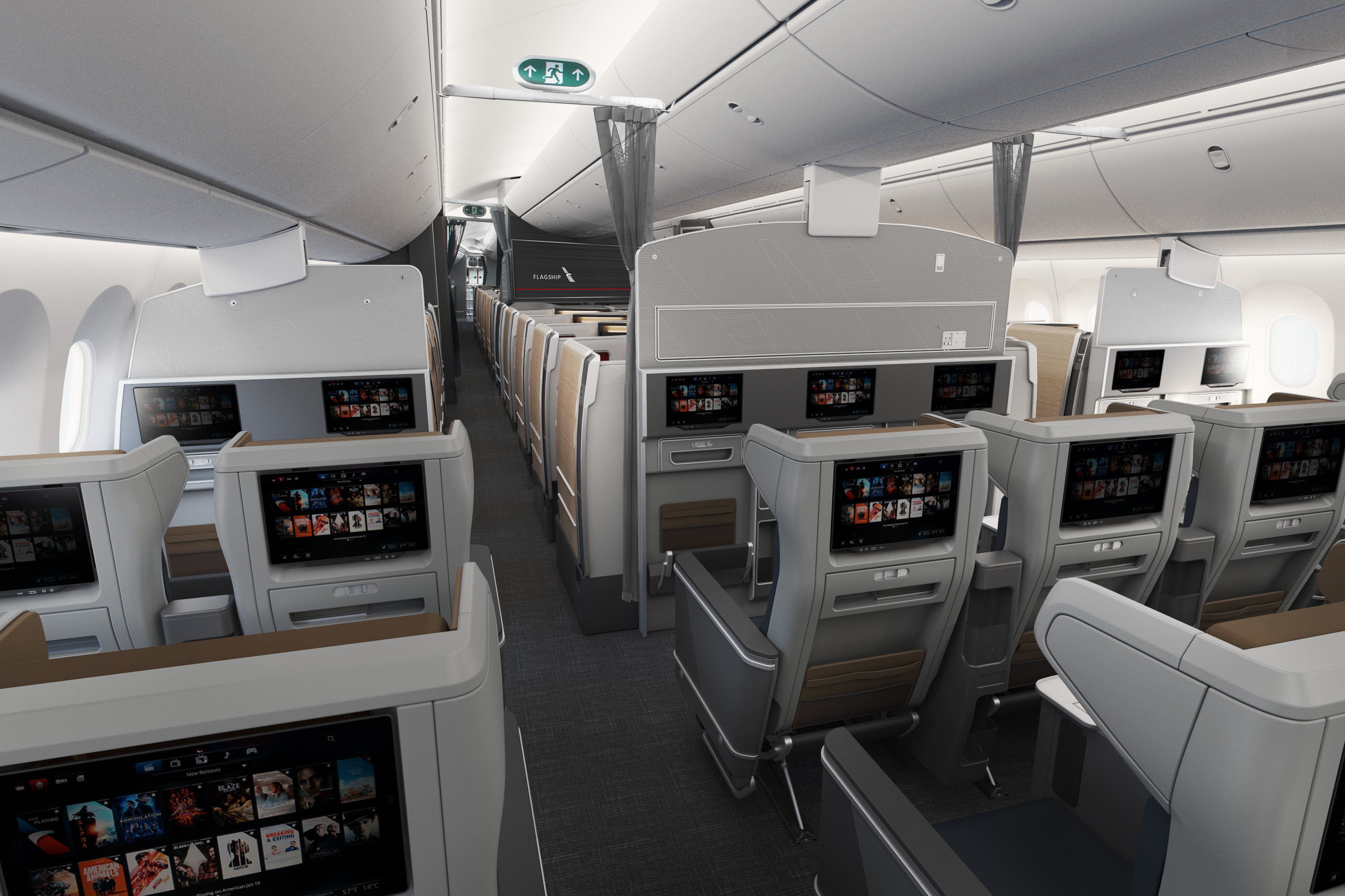 A Private Premium Experience in the Sky: American Airlines Introduces New  Flagship Suite® Seats - American Airlines Newsroom