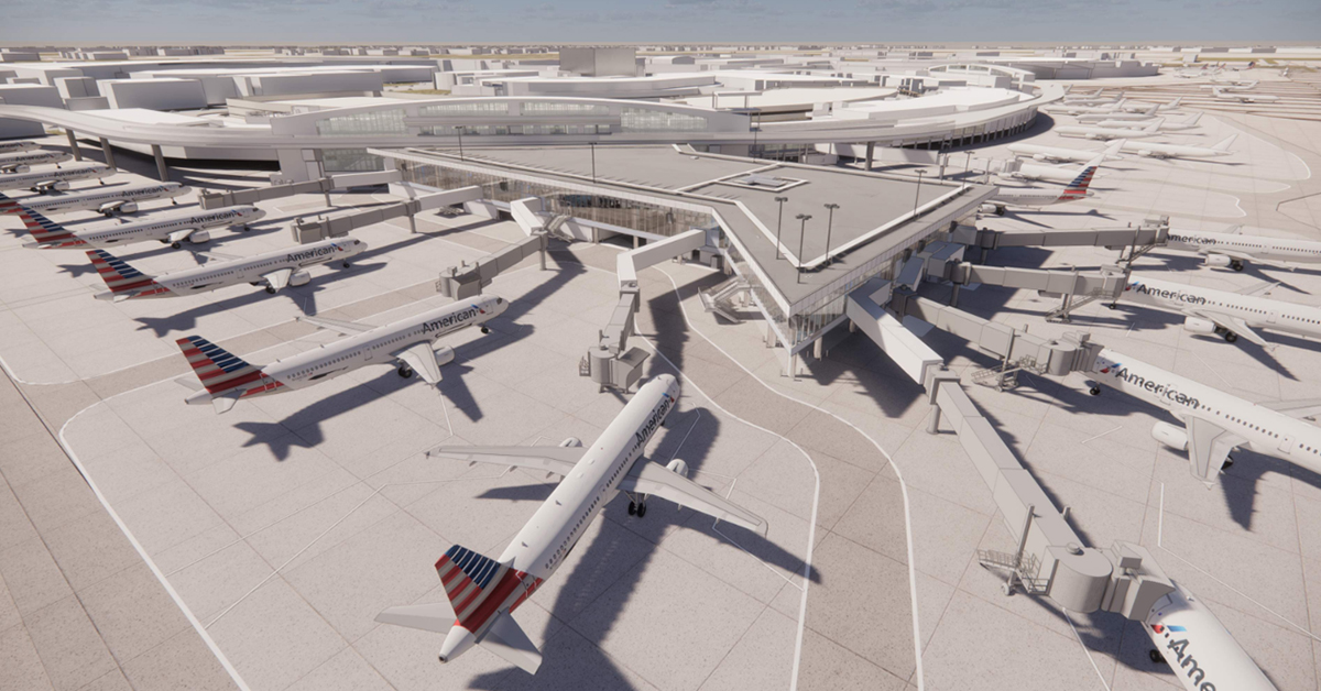 American Airlines and DFW Airport Sign Long Term Use and Lease