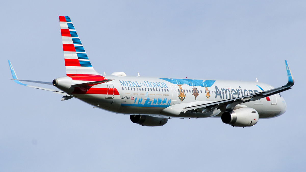 Image for American Airlines and Gary Sinise Foundation and Elizabeth Dole Foundation and Medal of Honor Foundation collaboration